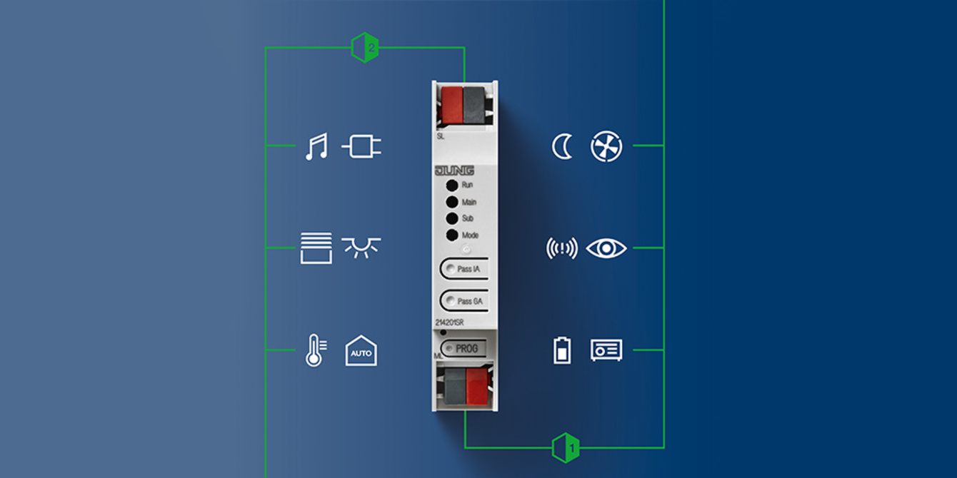 KNX Bereichs- und Linienkoppler bei Wächter Elektrotechnik in Hof